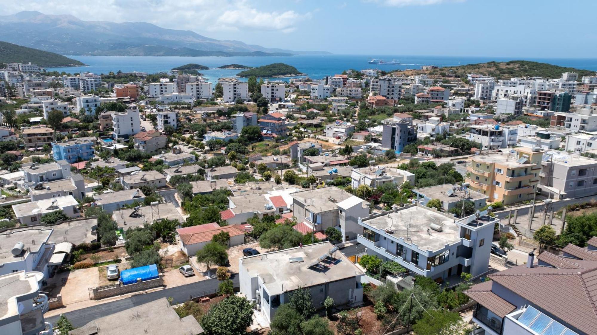 Vila Sefedin Ксамил Экстерьер фото